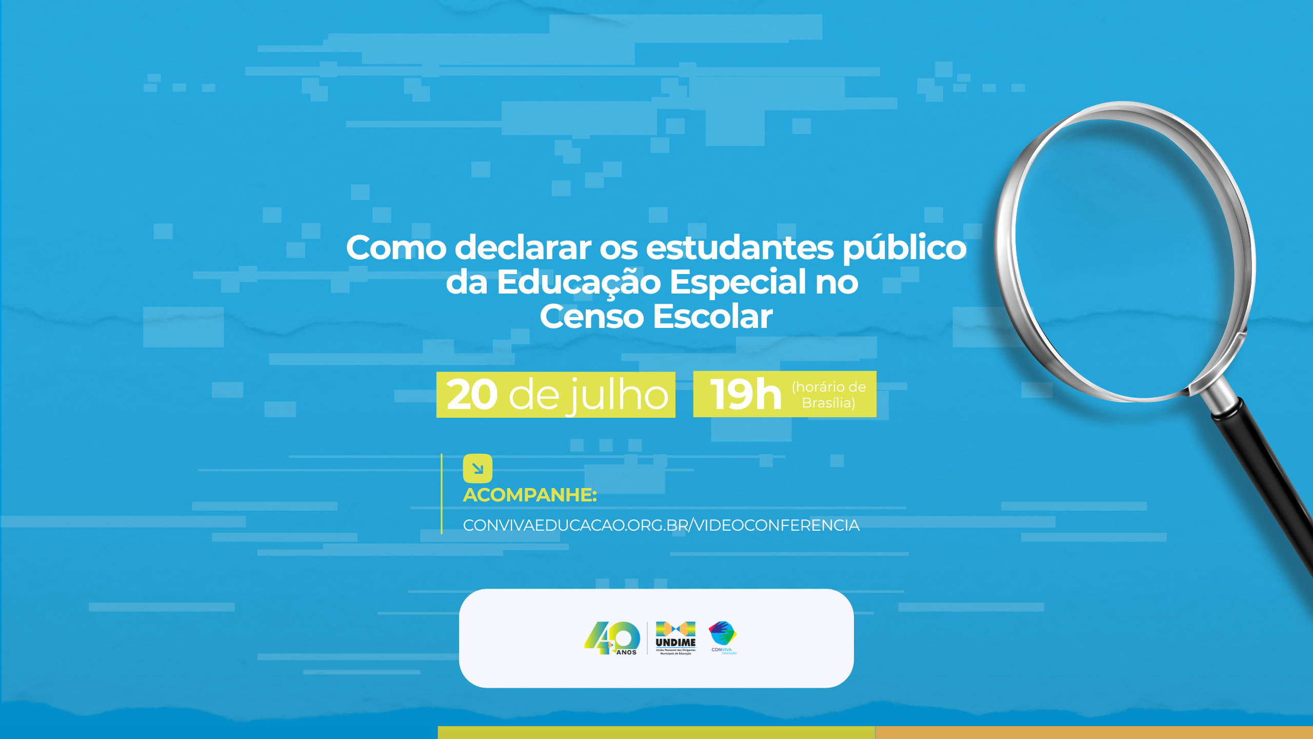 Censo Escolar: Undime promove live sobre a declaração do público da Educação Especial